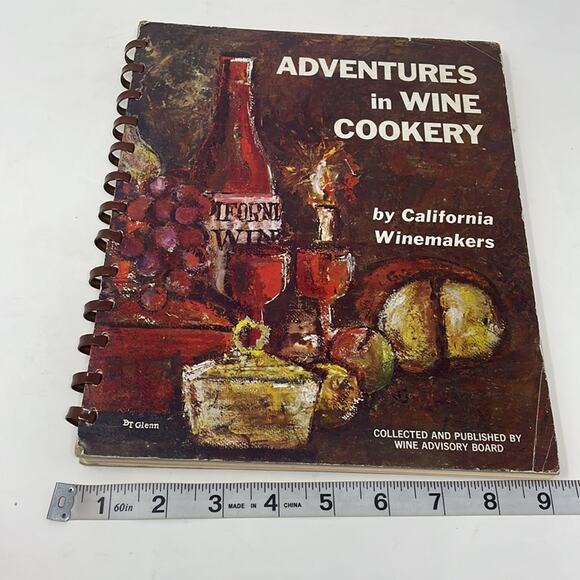 Vintage 1965 Adventures in Wine Cookery by California Winemakers - Picture 16 of 16